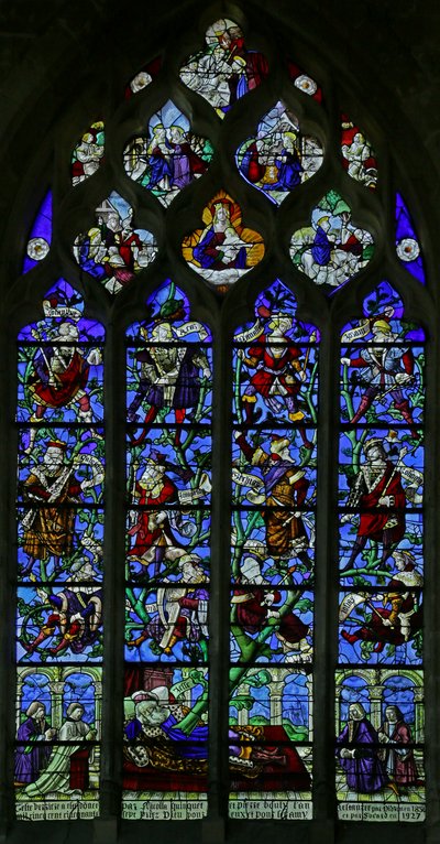 The Tree of Jesse: Jesse, 1557 by French School